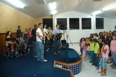 No Tabernáculo da Paz em A. do Cabo.